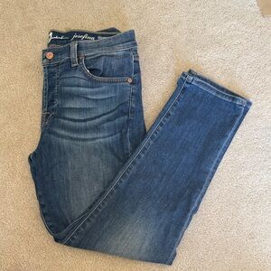 7 For All Mankind Josefina Skinny Boyfriend Jeans